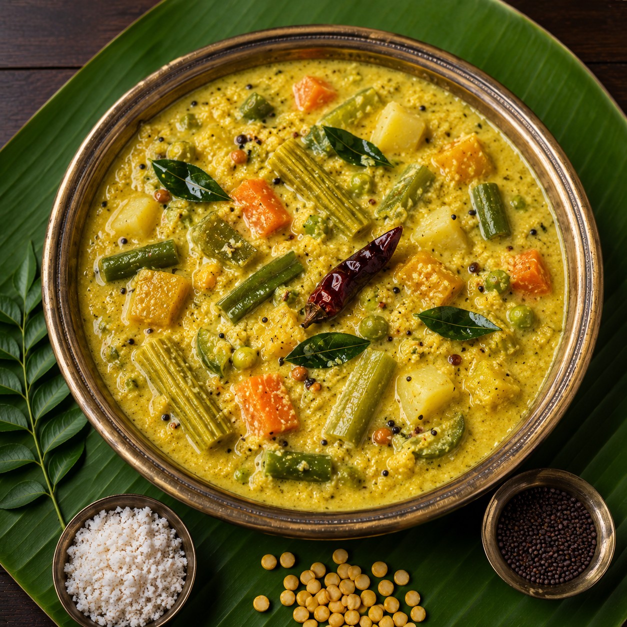 Mixed Vegetable Kootu(Tamil Nadu Style)
